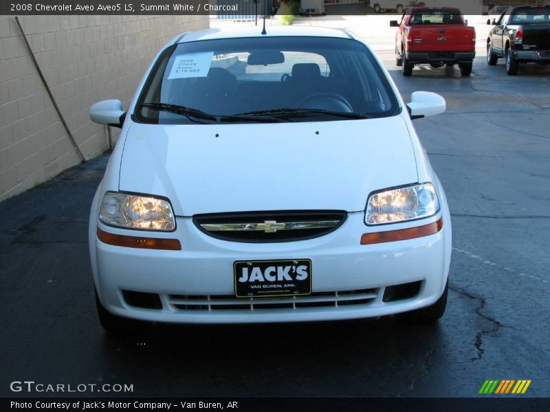 Summit White / Charcoal 2008 Chevrolet Aveo Aveo5 LS