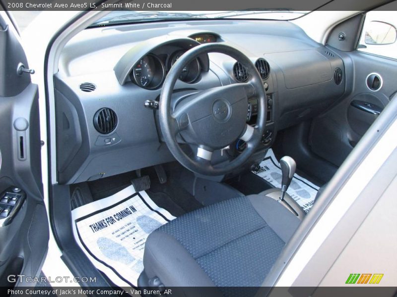 Summit White / Charcoal 2008 Chevrolet Aveo Aveo5 LS