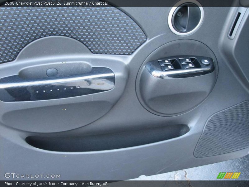 Summit White / Charcoal 2008 Chevrolet Aveo Aveo5 LS