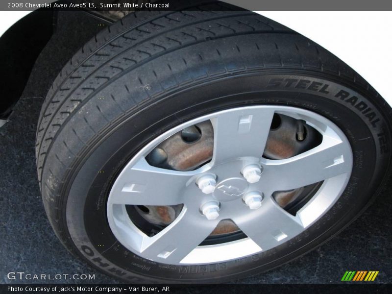 Summit White / Charcoal 2008 Chevrolet Aveo Aveo5 LS