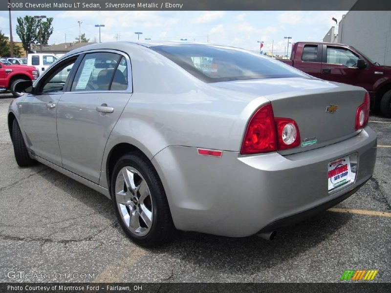 Silverstone Metallic / Ebony 2008 Chevrolet Malibu LT Sedan