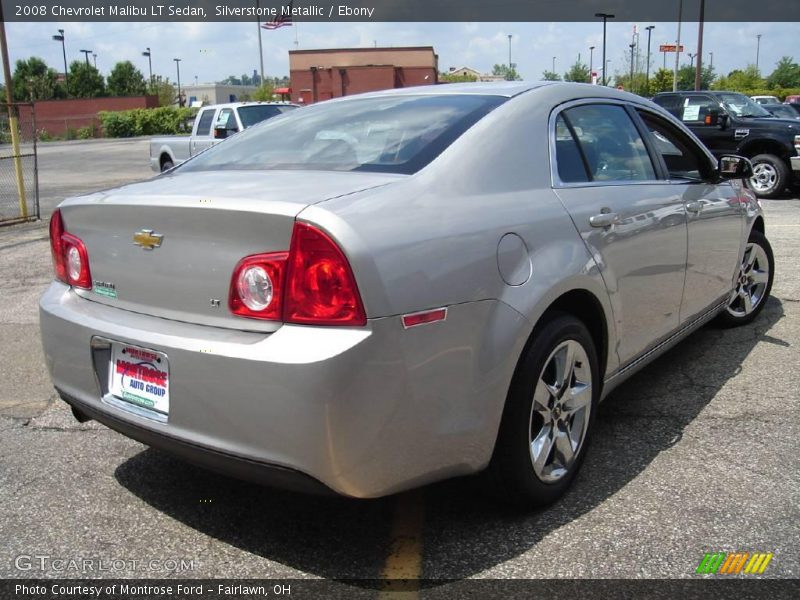Silverstone Metallic / Ebony 2008 Chevrolet Malibu LT Sedan
