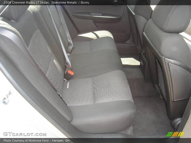 Silverstone Metallic / Ebony 2008 Chevrolet Malibu LT Sedan