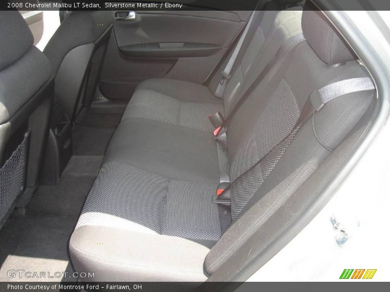Silverstone Metallic / Ebony 2008 Chevrolet Malibu LT Sedan