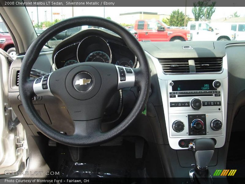 Silverstone Metallic / Ebony 2008 Chevrolet Malibu LT Sedan