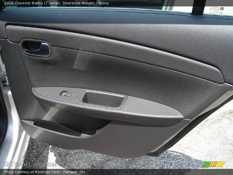 Silverstone Metallic / Ebony 2008 Chevrolet Malibu LT Sedan