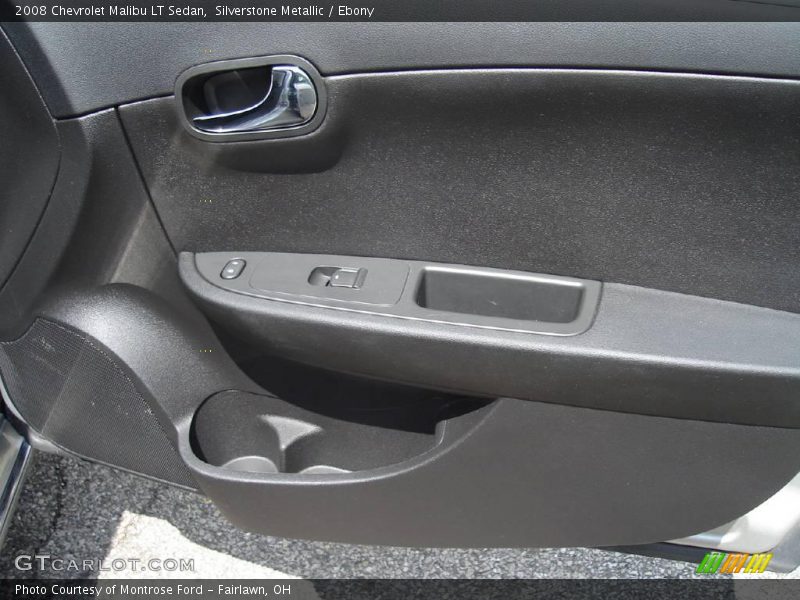 Silverstone Metallic / Ebony 2008 Chevrolet Malibu LT Sedan