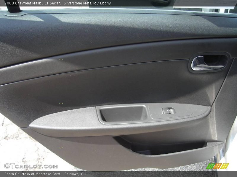 Silverstone Metallic / Ebony 2008 Chevrolet Malibu LT Sedan