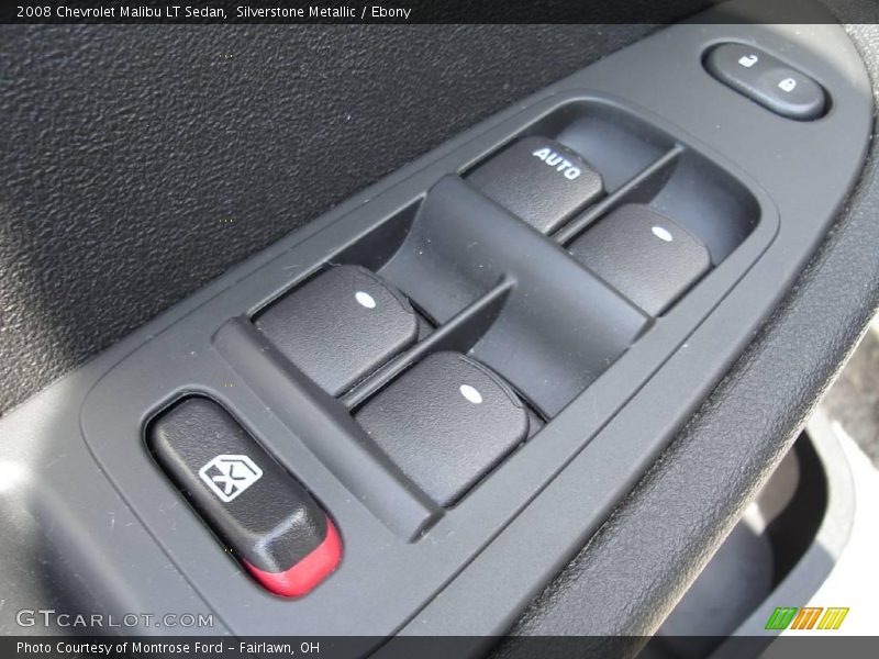 Silverstone Metallic / Ebony 2008 Chevrolet Malibu LT Sedan