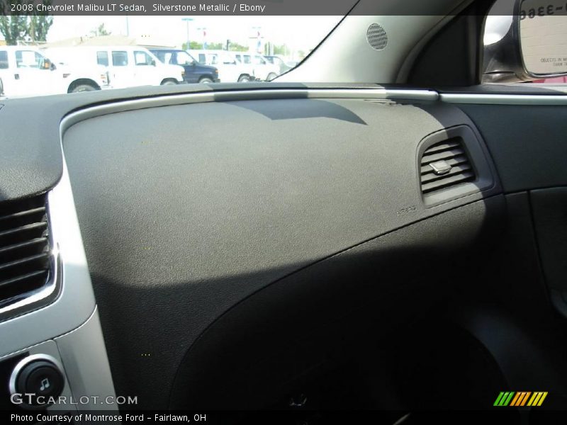 Silverstone Metallic / Ebony 2008 Chevrolet Malibu LT Sedan