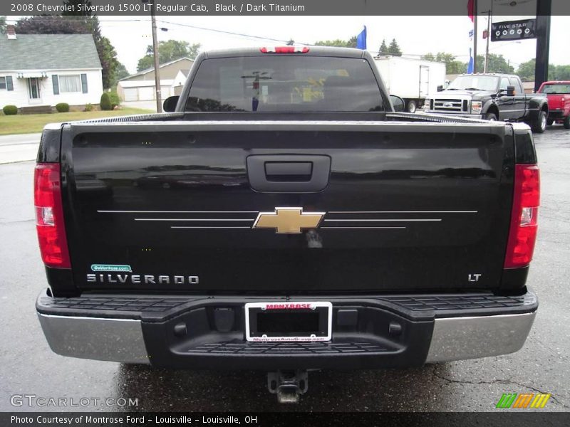 Black / Dark Titanium 2008 Chevrolet Silverado 1500 LT Regular Cab