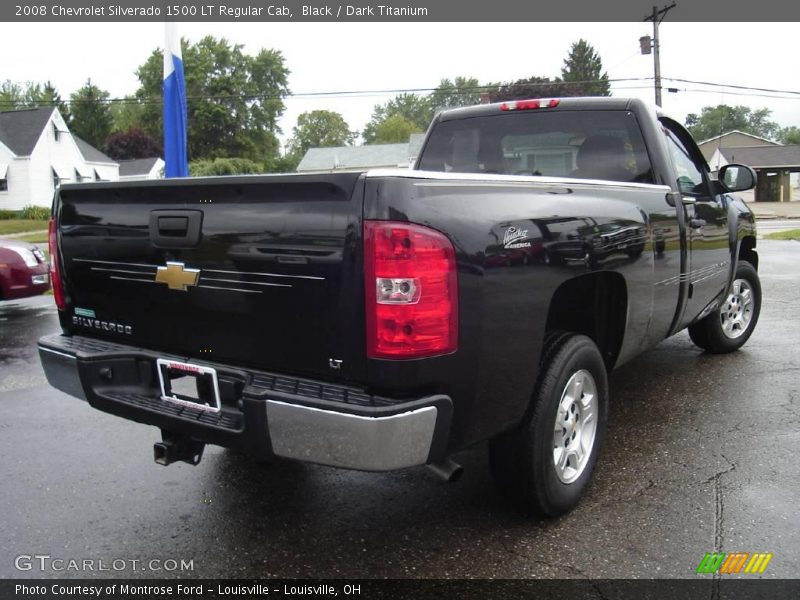 Black / Dark Titanium 2008 Chevrolet Silverado 1500 LT Regular Cab