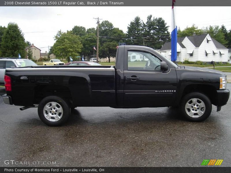 Black / Dark Titanium 2008 Chevrolet Silverado 1500 LT Regular Cab