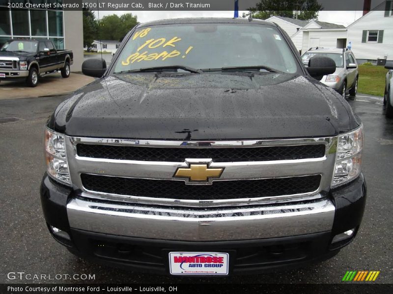 Black / Dark Titanium 2008 Chevrolet Silverado 1500 LT Regular Cab
