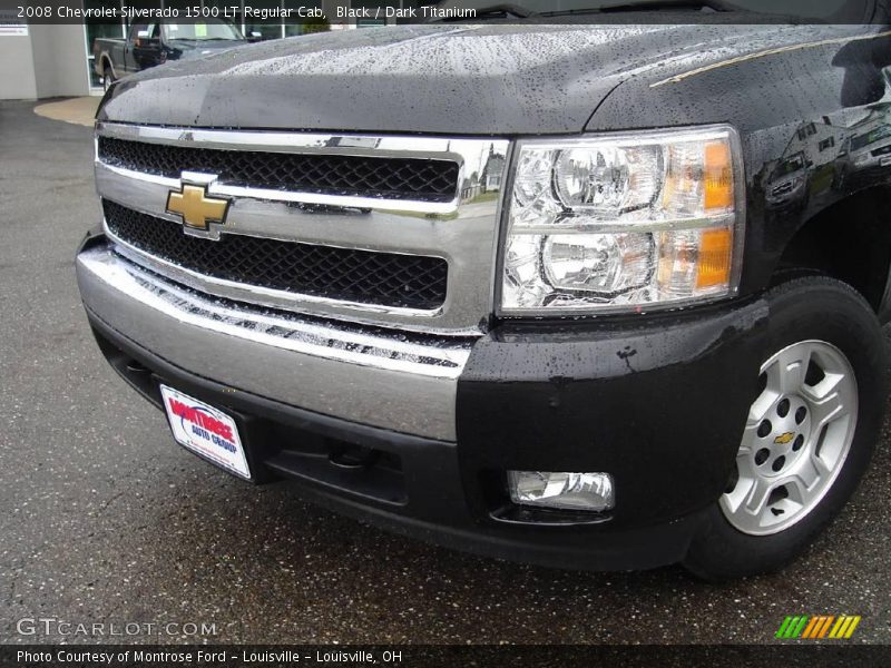 Black / Dark Titanium 2008 Chevrolet Silverado 1500 LT Regular Cab