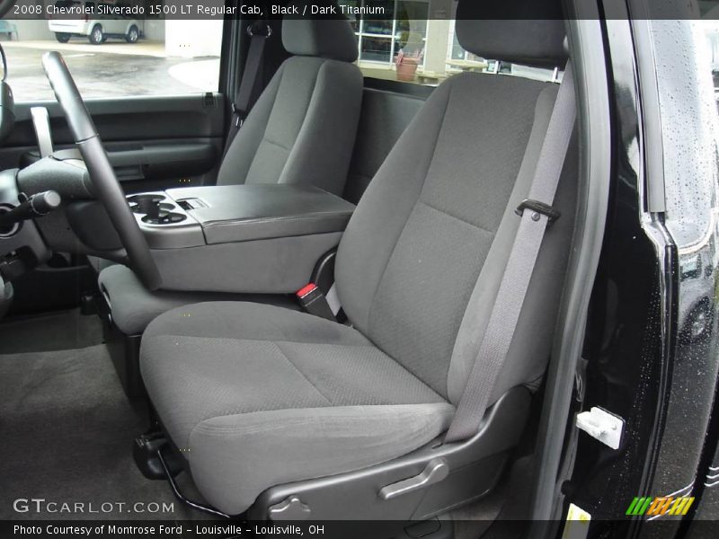Black / Dark Titanium 2008 Chevrolet Silverado 1500 LT Regular Cab