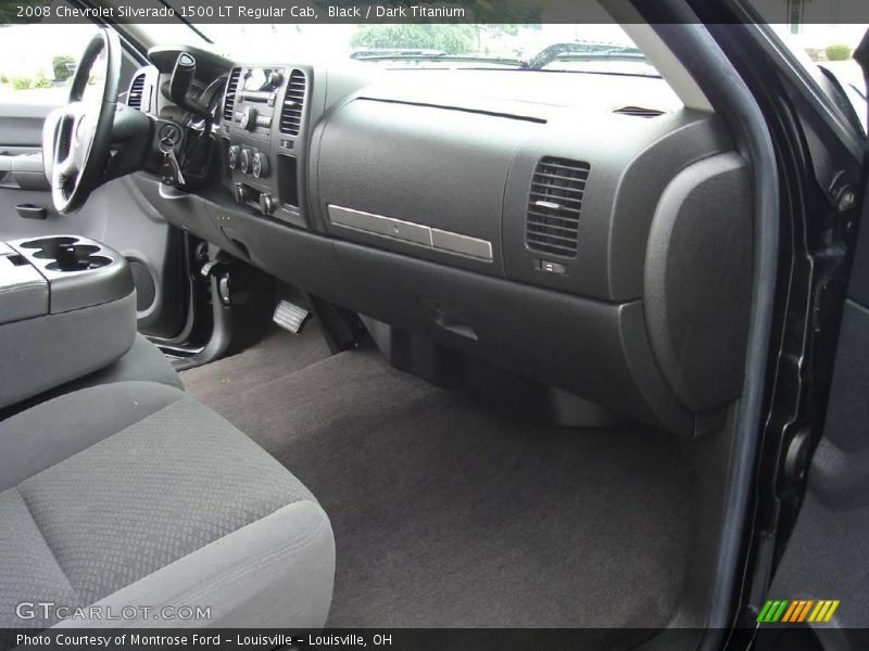 Black / Dark Titanium 2008 Chevrolet Silverado 1500 LT Regular Cab