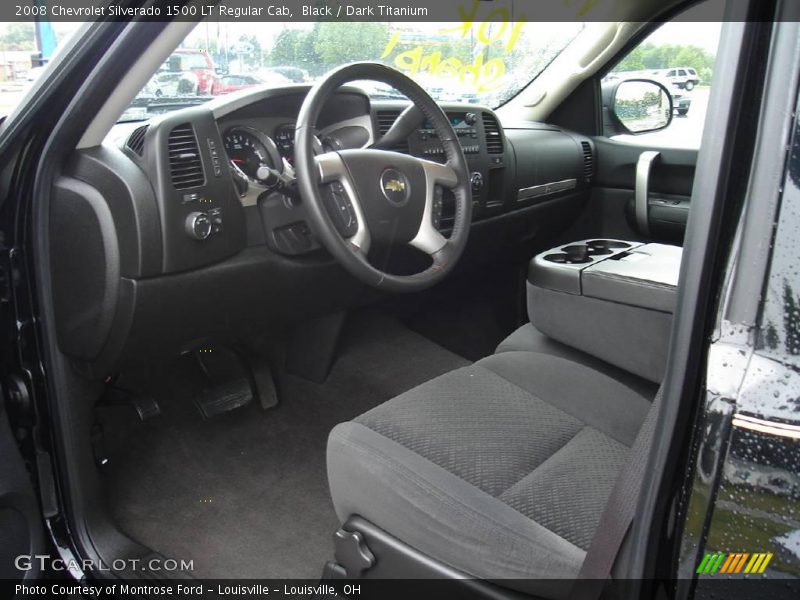 Black / Dark Titanium 2008 Chevrolet Silverado 1500 LT Regular Cab