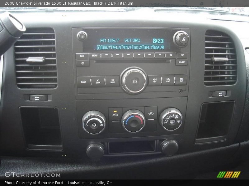 Black / Dark Titanium 2008 Chevrolet Silverado 1500 LT Regular Cab