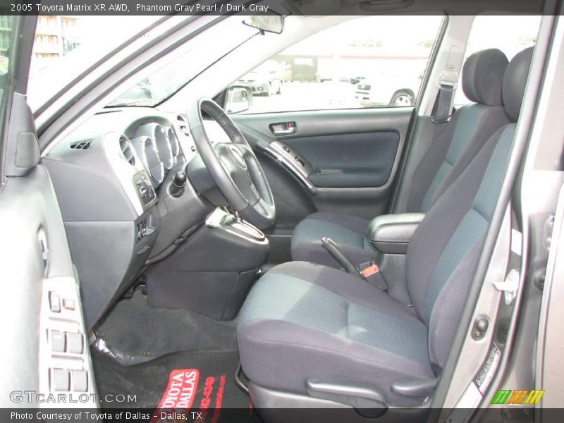 Phantom Gray Pearl / Dark Gray 2005 Toyota Matrix XR AWD