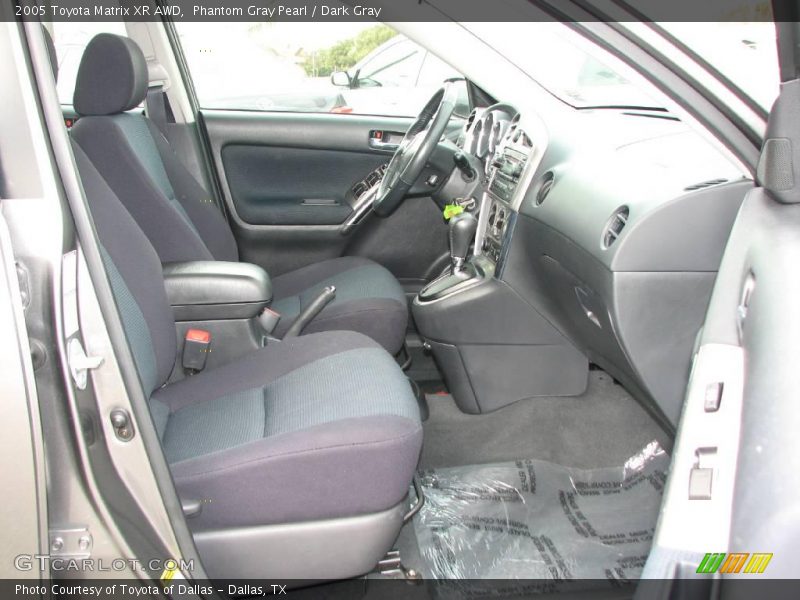 Phantom Gray Pearl / Dark Gray 2005 Toyota Matrix XR AWD