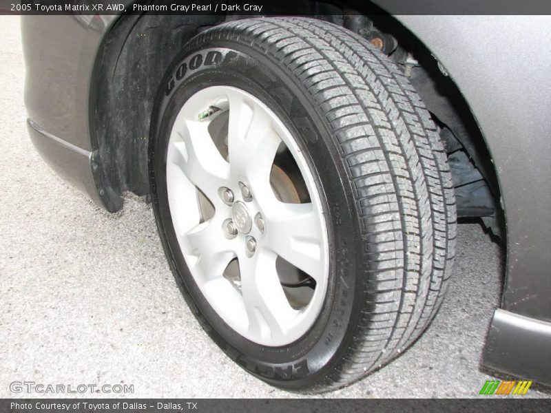 Phantom Gray Pearl / Dark Gray 2005 Toyota Matrix XR AWD
