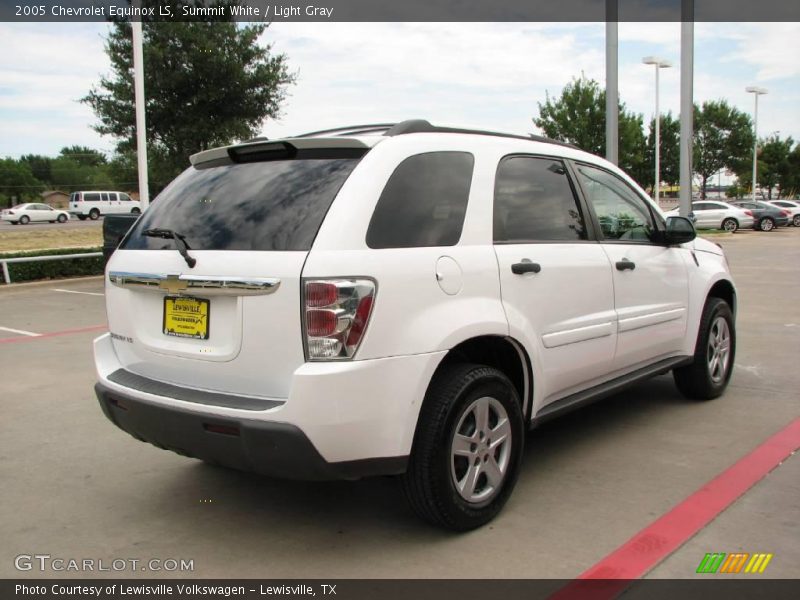 Summit White / Light Gray 2005 Chevrolet Equinox LS