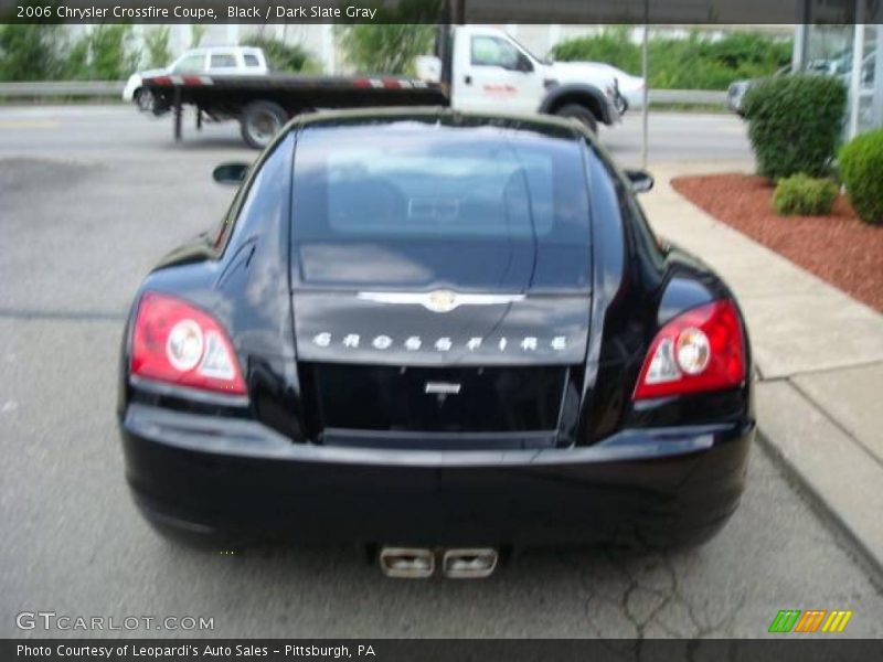 Black / Dark Slate Gray 2006 Chrysler Crossfire Coupe