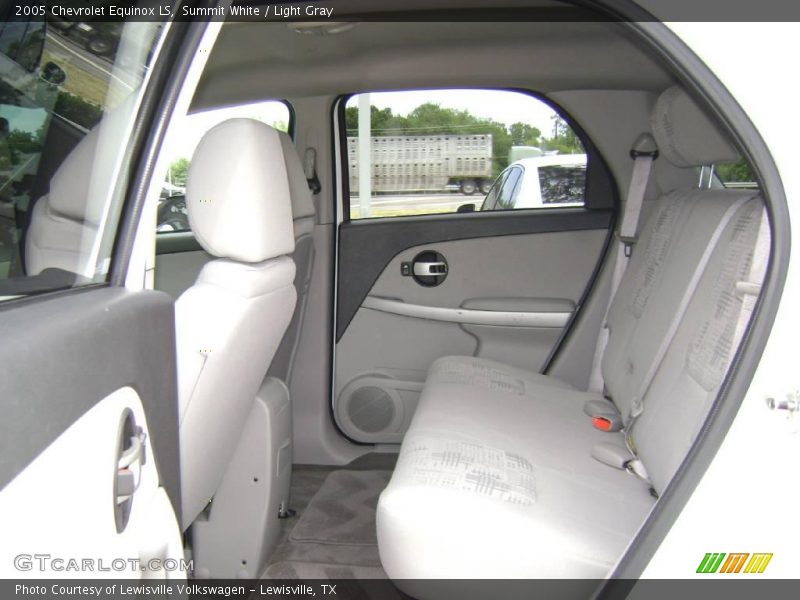 Summit White / Light Gray 2005 Chevrolet Equinox LS