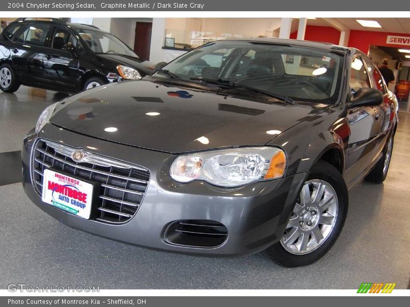Graphite Metallic / Dark Slate Gray 2004 Chrysler Sebring Sedan