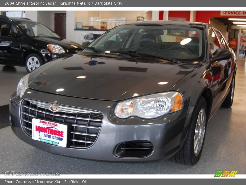 Graphite Metallic / Dark Slate Gray 2004 Chrysler Sebring Sedan