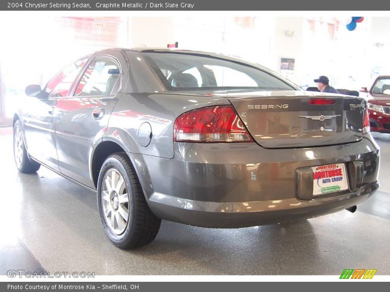 Graphite Metallic / Dark Slate Gray 2004 Chrysler Sebring Sedan