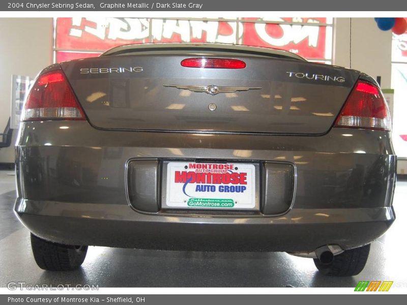 Graphite Metallic / Dark Slate Gray 2004 Chrysler Sebring Sedan