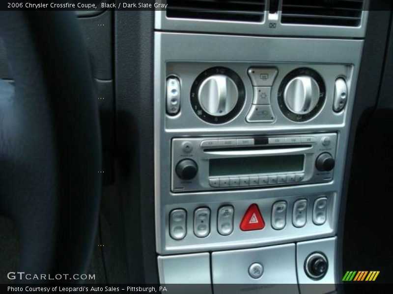 Black / Dark Slate Gray 2006 Chrysler Crossfire Coupe