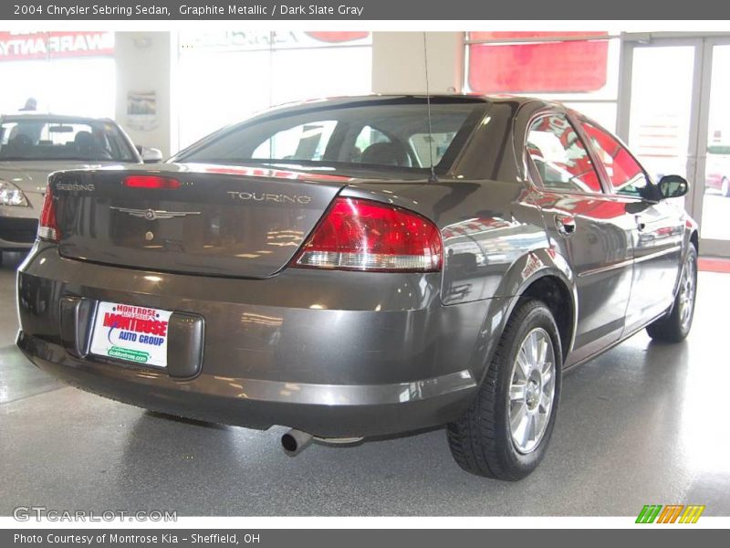Graphite Metallic / Dark Slate Gray 2004 Chrysler Sebring Sedan