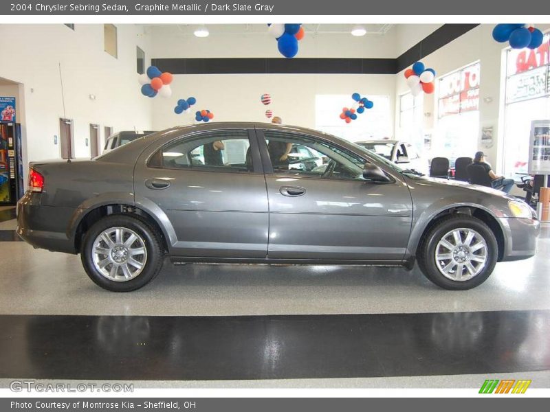 Graphite Metallic / Dark Slate Gray 2004 Chrysler Sebring Sedan