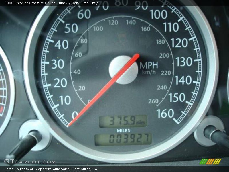 Black / Dark Slate Gray 2006 Chrysler Crossfire Coupe