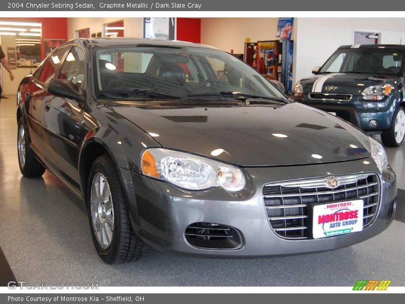 Graphite Metallic / Dark Slate Gray 2004 Chrysler Sebring Sedan