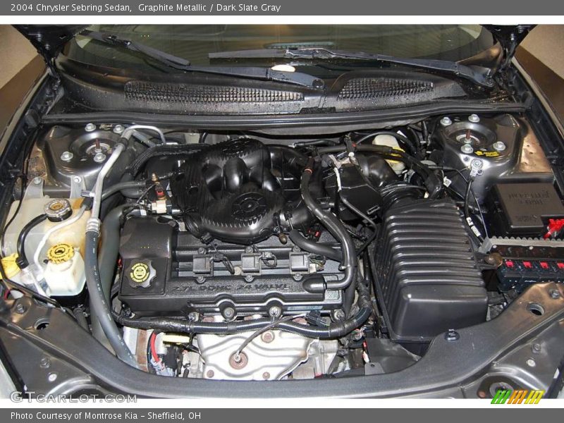 Graphite Metallic / Dark Slate Gray 2004 Chrysler Sebring Sedan