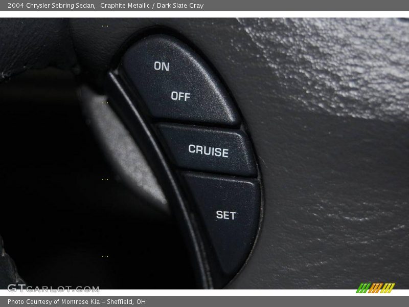 Graphite Metallic / Dark Slate Gray 2004 Chrysler Sebring Sedan