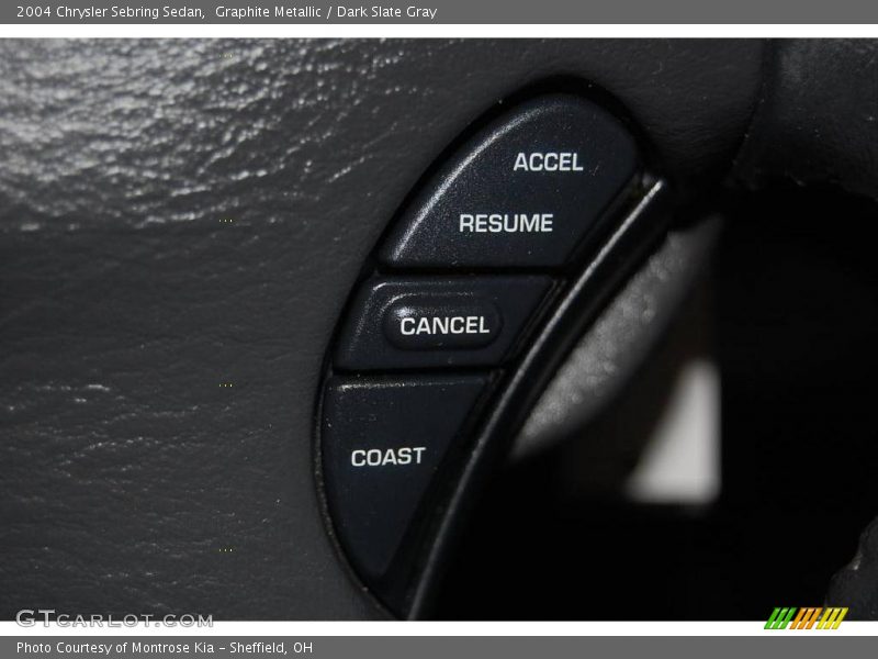 Graphite Metallic / Dark Slate Gray 2004 Chrysler Sebring Sedan