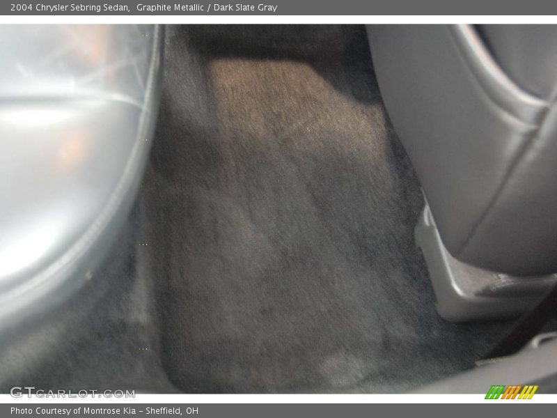 Graphite Metallic / Dark Slate Gray 2004 Chrysler Sebring Sedan