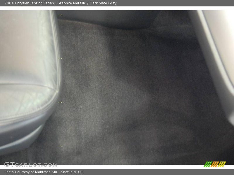 Graphite Metallic / Dark Slate Gray 2004 Chrysler Sebring Sedan
