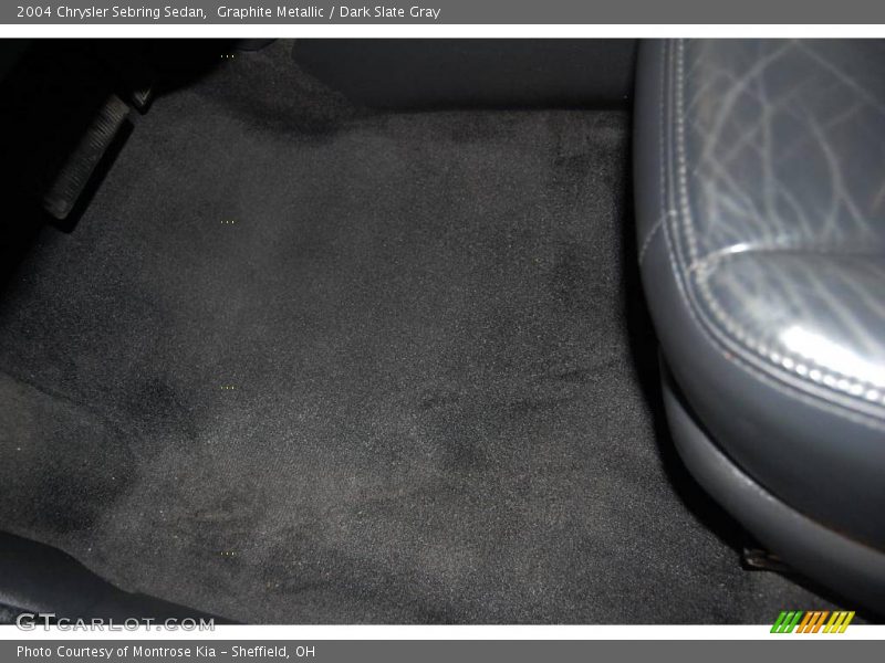 Graphite Metallic / Dark Slate Gray 2004 Chrysler Sebring Sedan