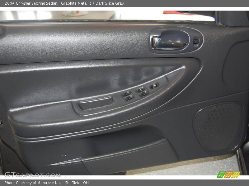 Graphite Metallic / Dark Slate Gray 2004 Chrysler Sebring Sedan