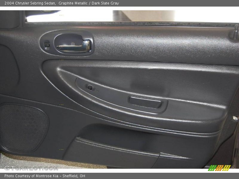Graphite Metallic / Dark Slate Gray 2004 Chrysler Sebring Sedan