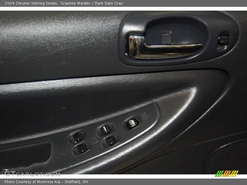 Graphite Metallic / Dark Slate Gray 2004 Chrysler Sebring Sedan