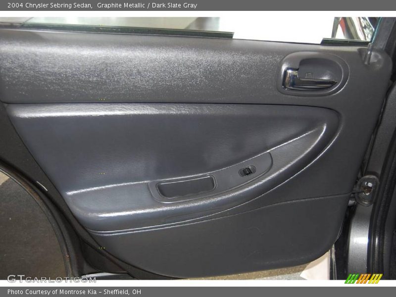 Graphite Metallic / Dark Slate Gray 2004 Chrysler Sebring Sedan