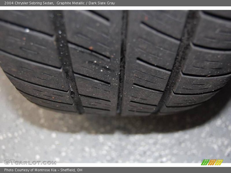 Graphite Metallic / Dark Slate Gray 2004 Chrysler Sebring Sedan