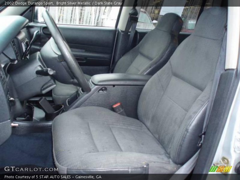 Bright Silver Metallic / Dark Slate Gray 2002 Dodge Durango Sport